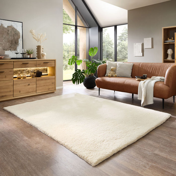 Theko handgeknoopt Berber tapijt Maloronga 200x250 cm - Blanc