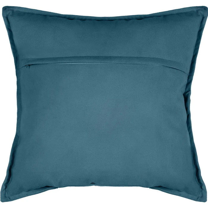 Atmosphera Bank|sierkussens Sophia - 55 x 55 cm - Blauw