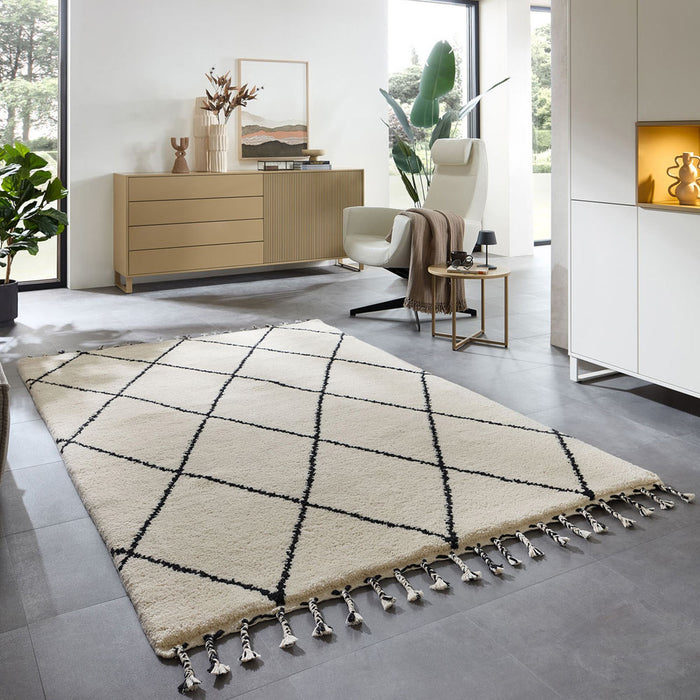 Theko Berber tapijt Marmoucha 190x290 cm - Beige