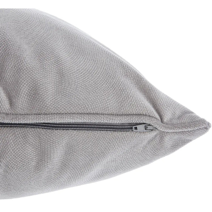 Atmosphera Bank|sierkussens Sophia - 30 x 50 cm - Zilvergrijs