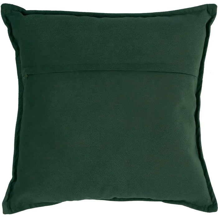 Atmosphera Bank|sierkussens Sophia - 45 x 45 cm - donkergroen