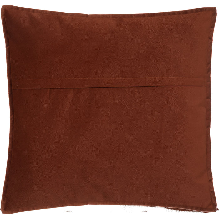 Atmosphera Bank|sierkussens Sophia - 55 x 55 cm - Terracotta