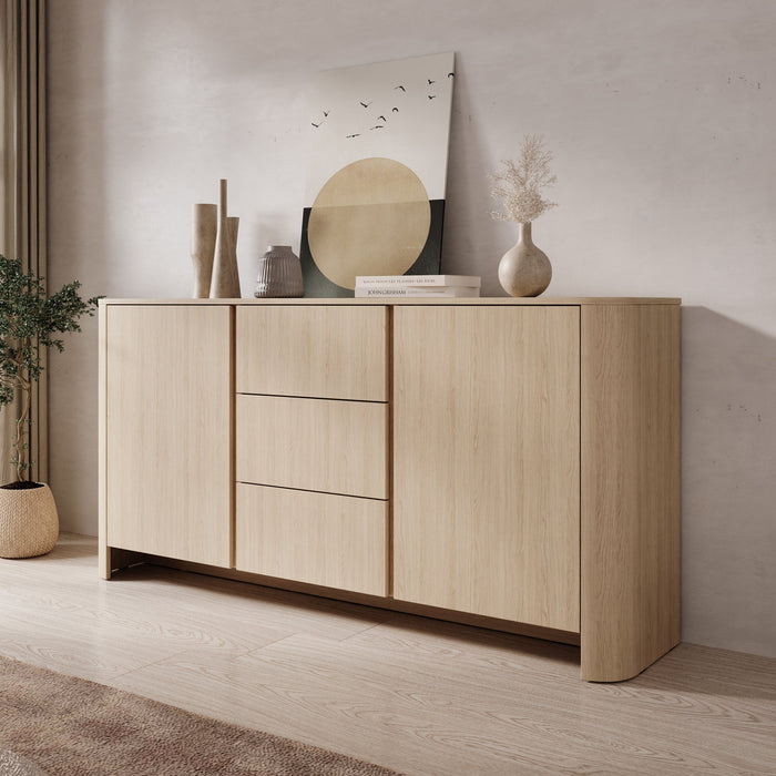 Meubella - Barbados - Dressoir - Eiken - 168x39x84 cm