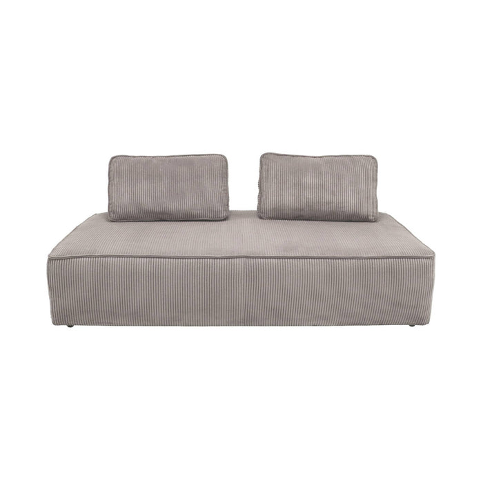 sweeek - Fauteuil in corduroy 2 zitplaatsen