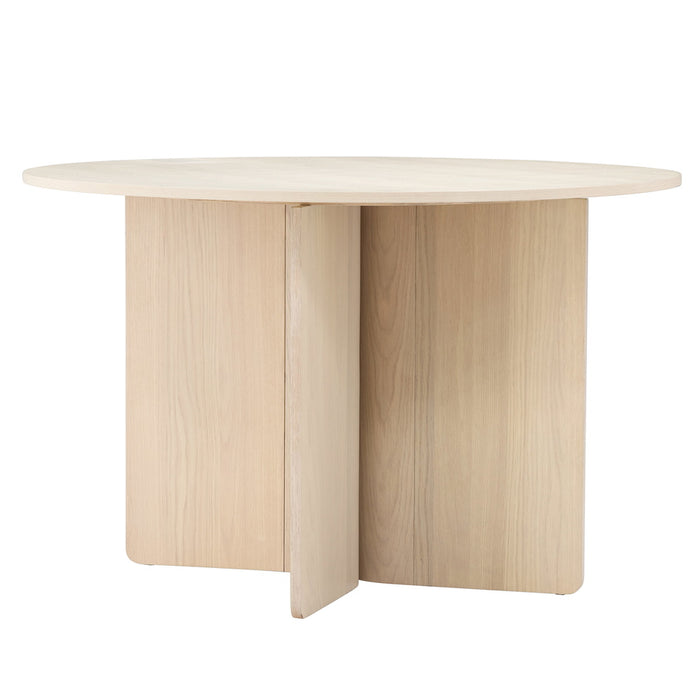 Fjôrd - Eettafel Rond - Naturel - 120x120x76cm - Tyresö