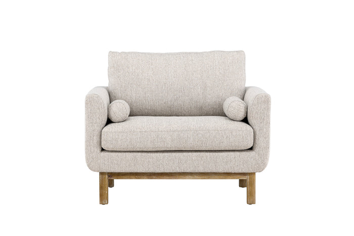 Fjôrd - Fauteuil Beige Stof - Olympos