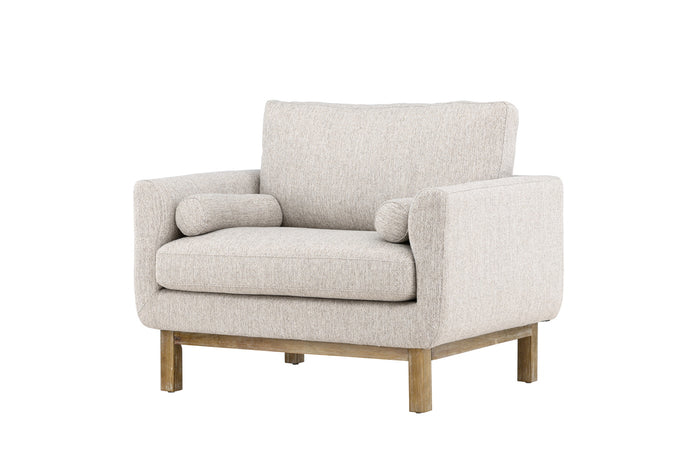 Fjôrd - Fauteuil Beige Stof - Olympos
