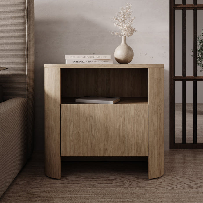 Meubella - Barbados - Nachtkastje - Eiken