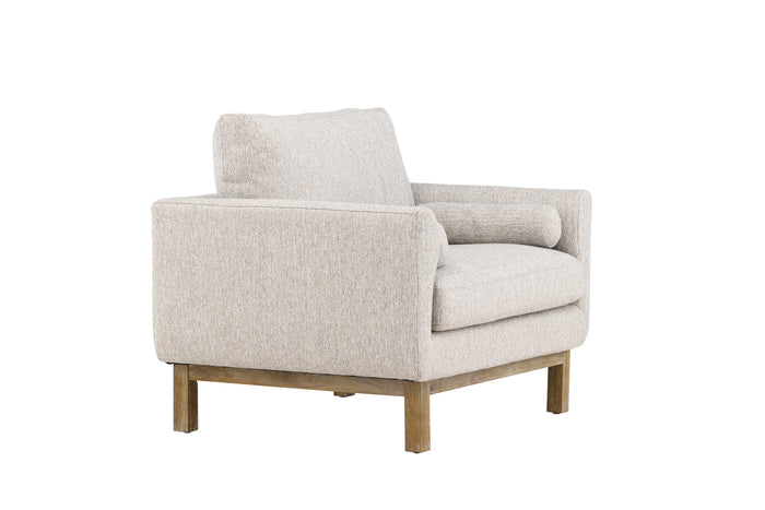 Fjôrd - Fauteuil Beige Stof - Olympos