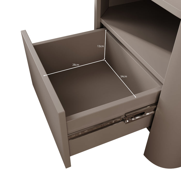 Meubella - Barbados - Nachtkastje - Eiken