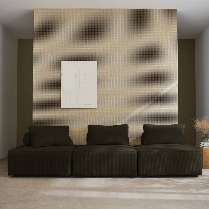 sweeek - Fauteuils corduroy 1 zitplaats (set van 3)