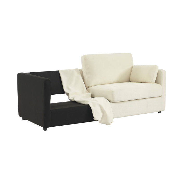 sweeek - Stoffen hoes voor driezits slaapbank Neo