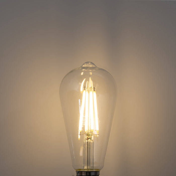 LUEDD E27 LED lamp ST64 helder 3.8W 806 lm 3000K