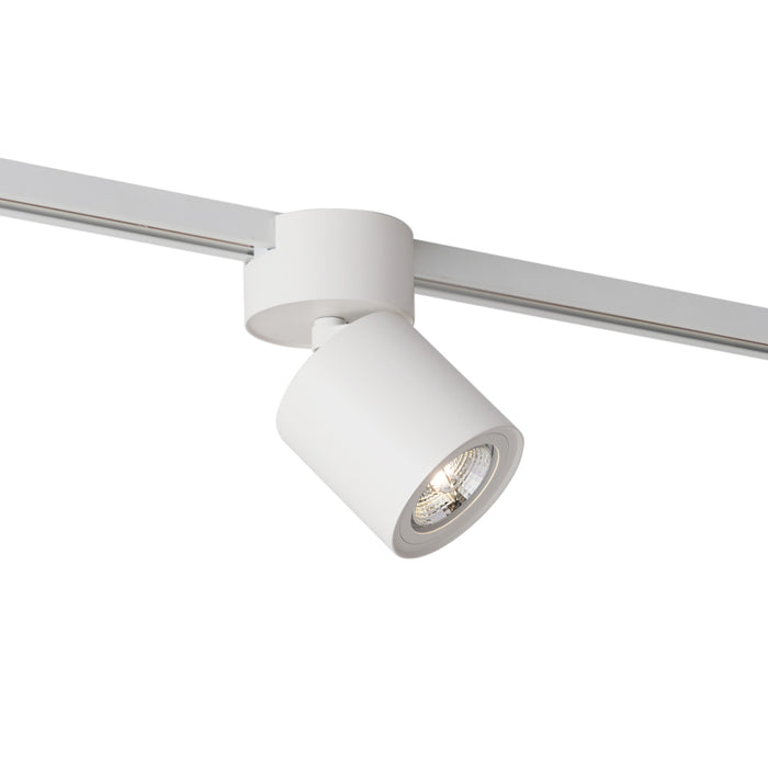 QAZQA Moderne spot wit voor railsysteem 1-fase GU10 70mm - Iconic