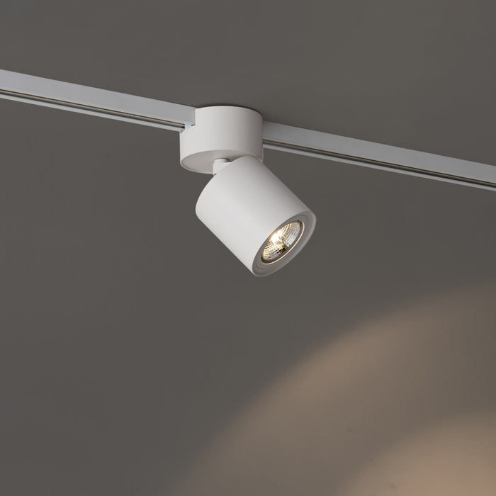 QAZQA Moderne spot wit voor railsysteem 1-fase GU10 70mm - Iconic