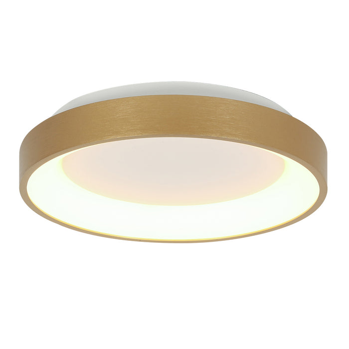 Steinhauer - plafonniere - Ringlede - goud - kunststof - Ø 38cm - LED