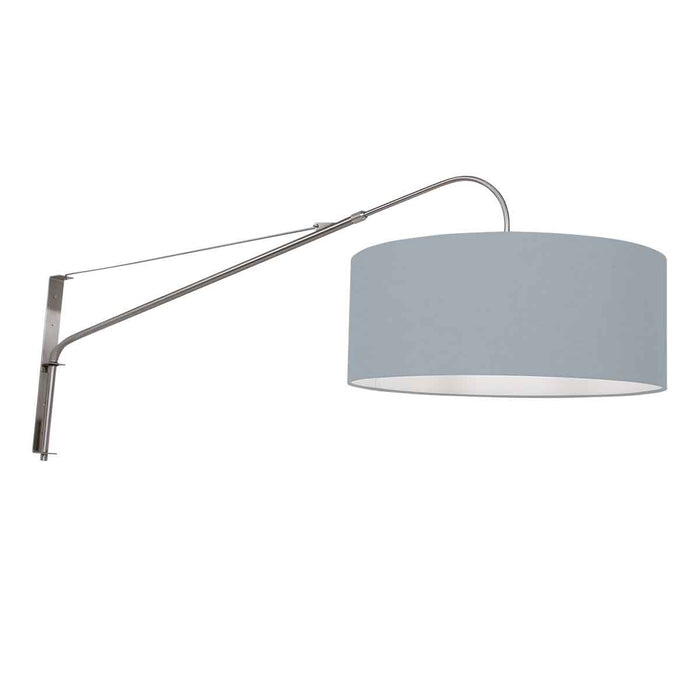 Steinhauer - wandlamp - Elegant Classy - staal - linnen metaal -