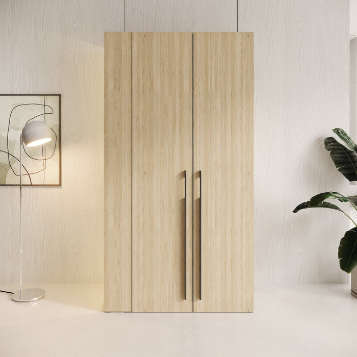 Meubella - Barbuda - Kledingkast 2 deuren - Eiken