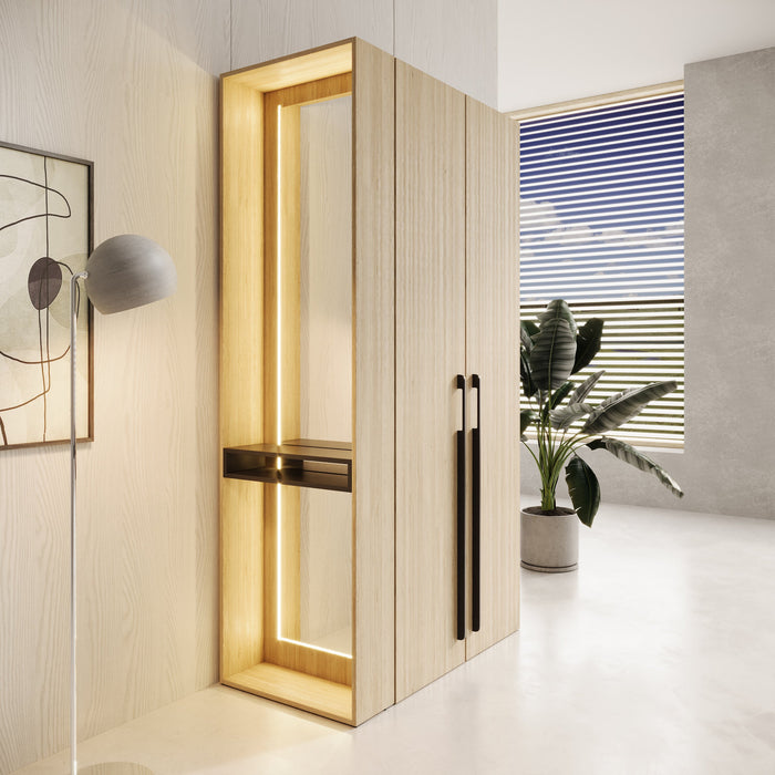 Meubella - Barbuda - Kledingkast 2 deuren - Eiken