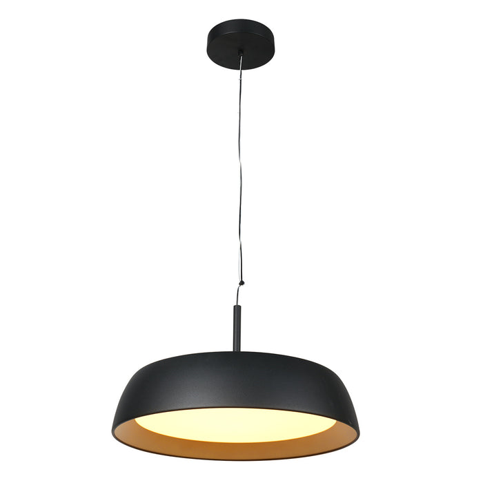 Steinhauer - Hanglamp Zwart|Goud Metaal - 45x45x150cm - Mykty