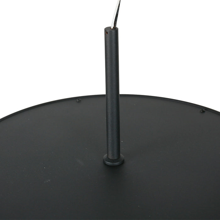 Steinhauer - Hanglamp Zwart|Goud Metaal - 45x45x150cm - Mykty