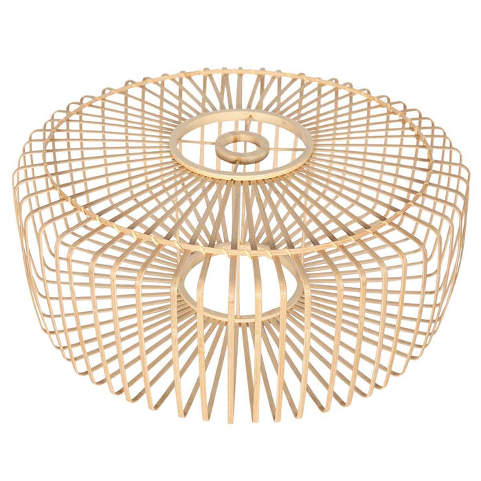 Steinhauer - Hanglamp Naturel Bamboe - 60x60x150cm