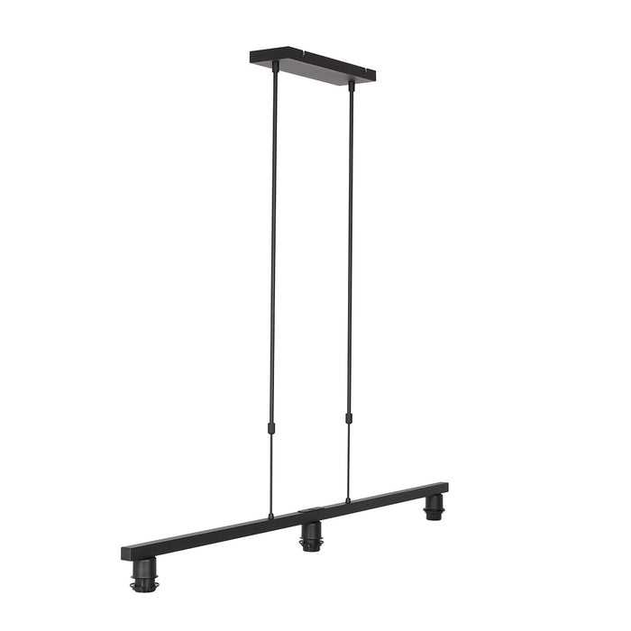Steinhauer - hanglamp - Stang - zwart - bamboe metaal - grote