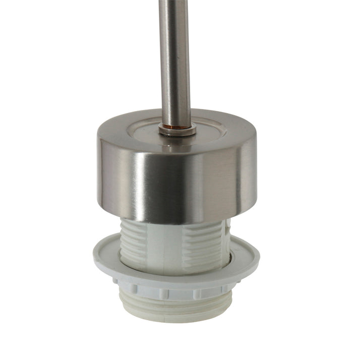 Steinhauer - hanglamp - Sparkled Light - zwart - linnen metaal - Ø