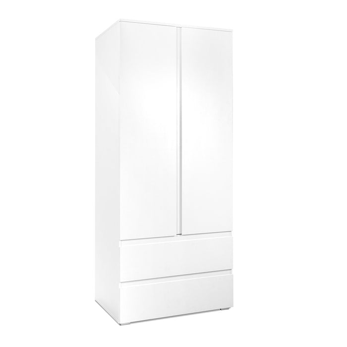 Calicosy - Kast met 2 deuren - Wit - B80 x H191 cm