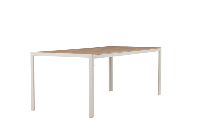 Fjôrd - Eettafel Rechthoek - Beige - 205x90x74cm - Break