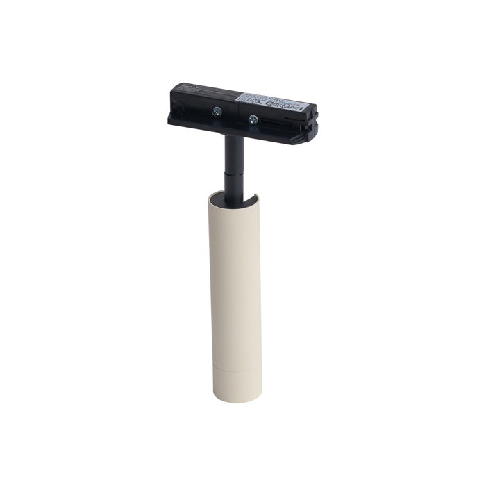 QAZQA Moderne spot beige met zwart voor railsysteem 1-fase - Iconic