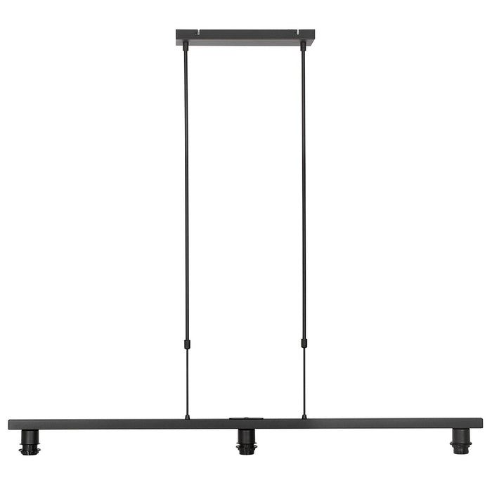 Steinhauer - hanglamp - Vidrio - amberkleurig zwart - metaal - design