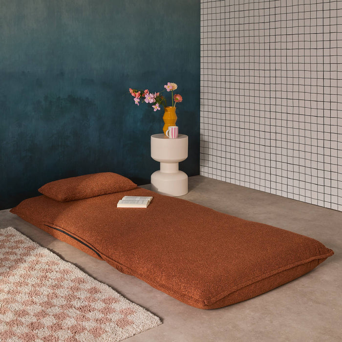 sweeek - Uitklapbare fauteuil boucléstof 1 plaats