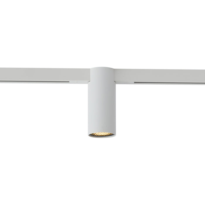 QAZQA Moderne spot wit voor railsysteem 1-fase GU10 35mm - Slimline