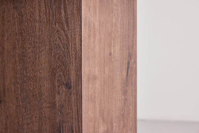 Fjôrd - Eettafel Rond - Donkerbruin - 120x120x75cm - Tekla