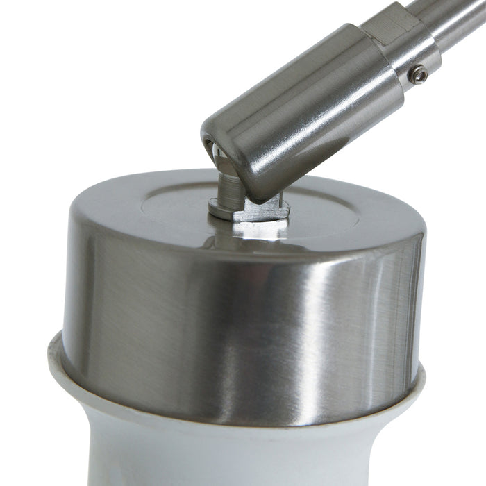 Steinhauer - Vloerlamp Grijs|Jeans Blauw Metaal|Linnen 100x40x250cm