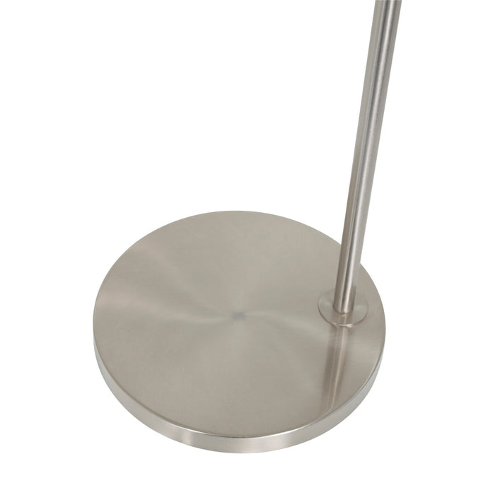 Steinhauer - Vloerlamp Grijs|Jeans Blauw Metaal|Linnen 100x40x250cm