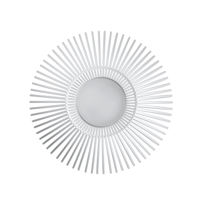 Lyva Lantaarn White Medium | Wit | Staal