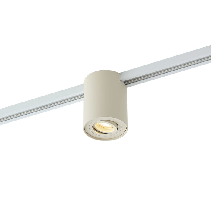 QAZQA Moderne spot beige voor railsysteem 1-fase - Iconic Rondoo Up