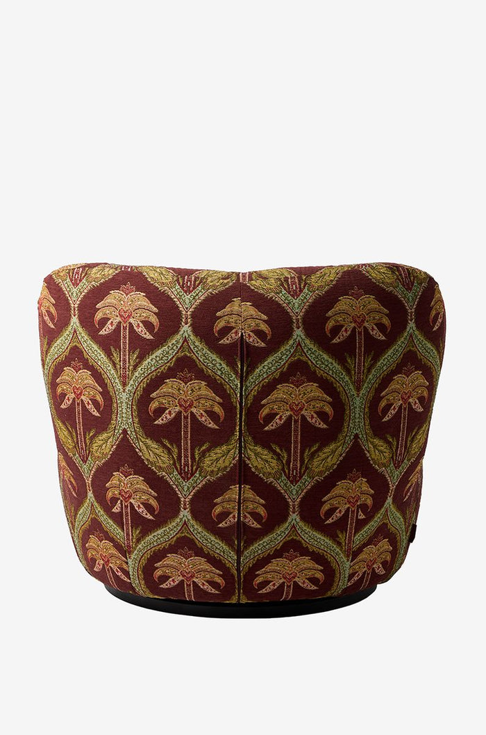 Sissy-Boy Anne draaifauteuil palm jacquard print