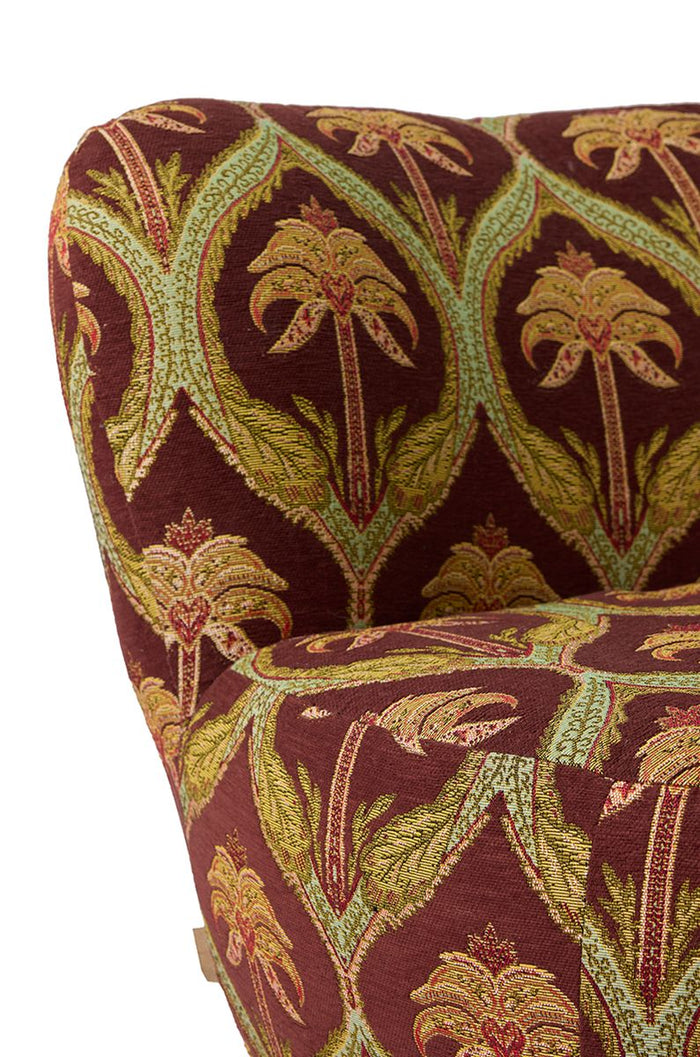 Sissy-Boy Anne draaifauteuil palm jacquard print