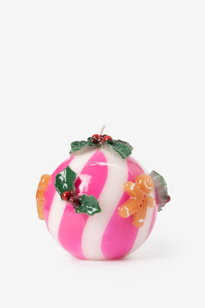 Sissy-Boy Multicolour kaars met koekemannetje