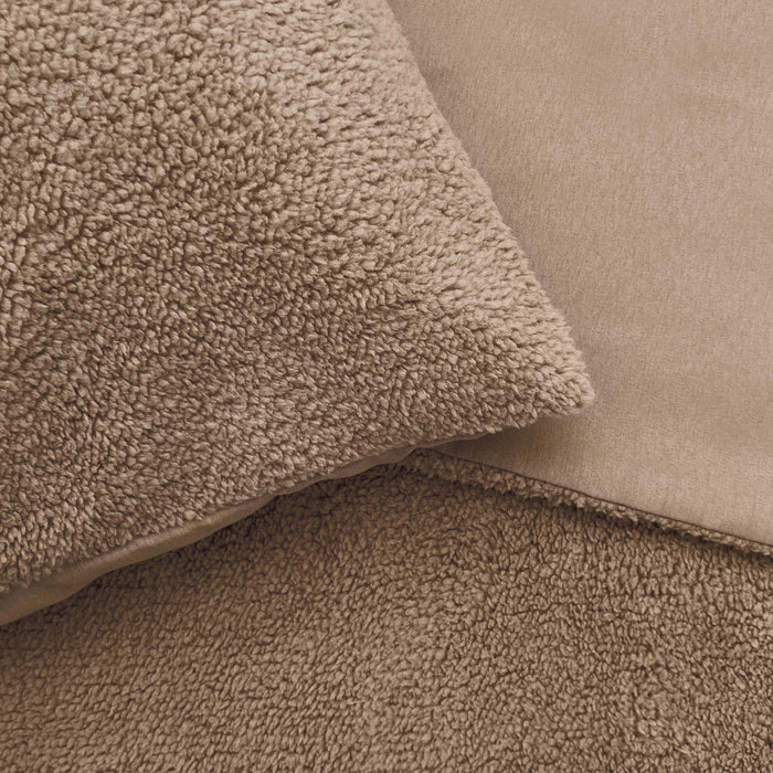 Byrklund Soft & Fluffy Dekbedovertrek 140 x 220 cm - Taupe