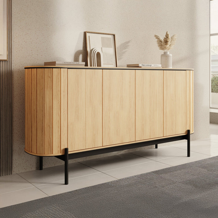 Meubella - Dressoir Royale - Eiken - 168 cm