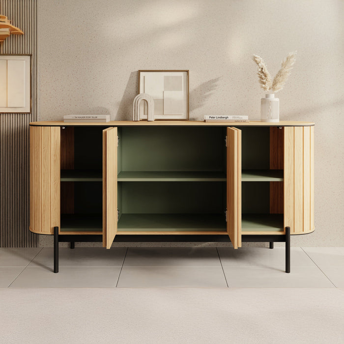 Meubella - Dressoir Royale - Eiken - 168 cm