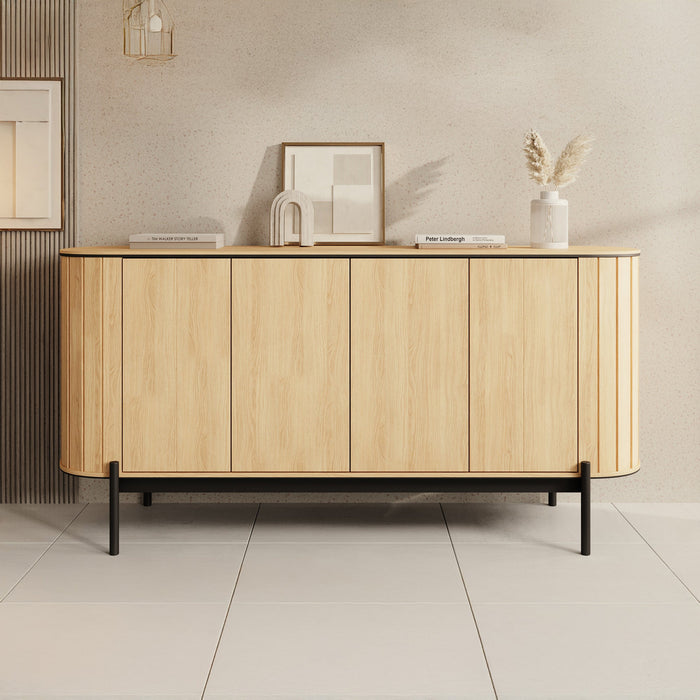 Meubella - Dressoir Royale - Eiken - 168 cm