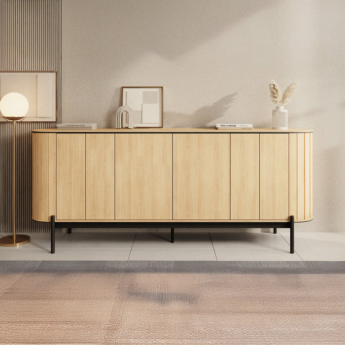 Meubella - Dressoir Royale - Eiken - 200 cm