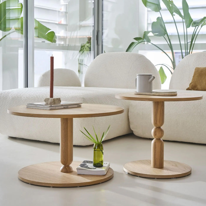 by fonQ Skulpta Bijzettafel - Ø 70 cm