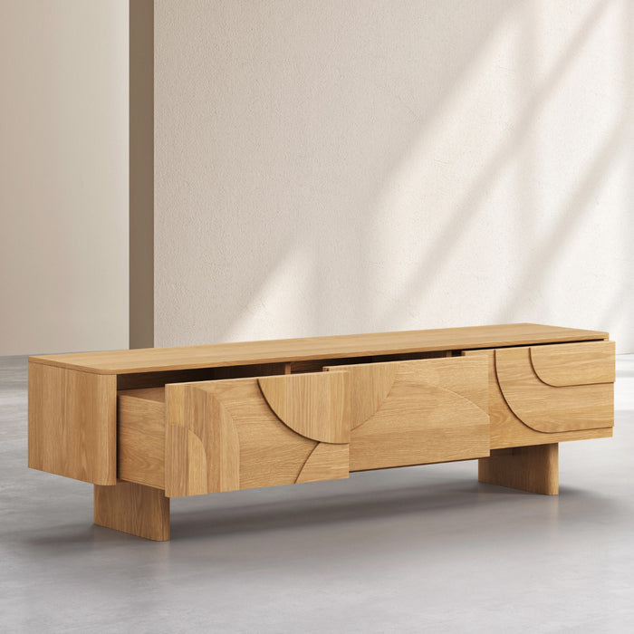 by fonQ Brikk Tv-meubel - Eiken / Naturel