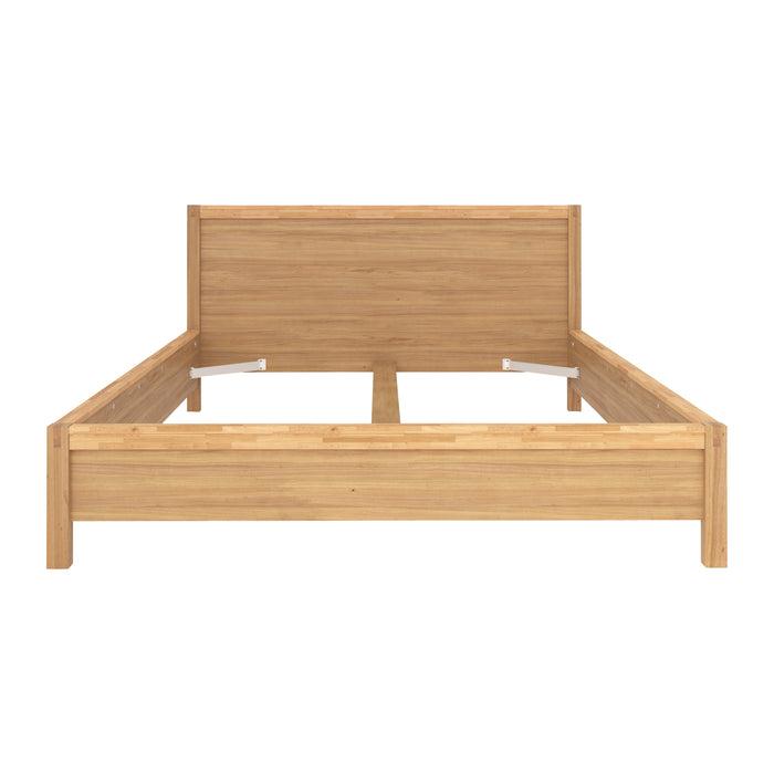 by fonQ Nordun Bedframe 140 x 200 cm - Eiken